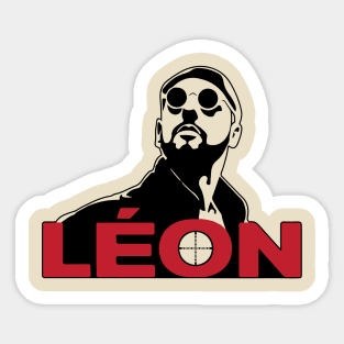 Léon: The Professional Sticker